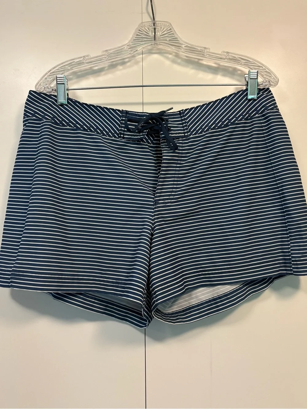 Carve Designs Noosa Navy and White Striped Swim Shorts 10